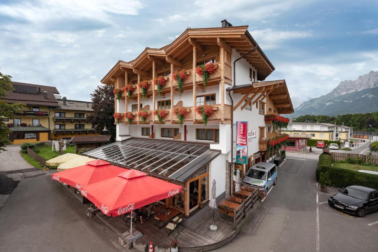 Hotel Theresia Garni Sankt Johann in Tirol Exterior foto